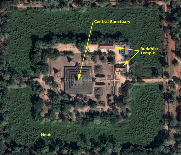 Plan of Bakong Temple