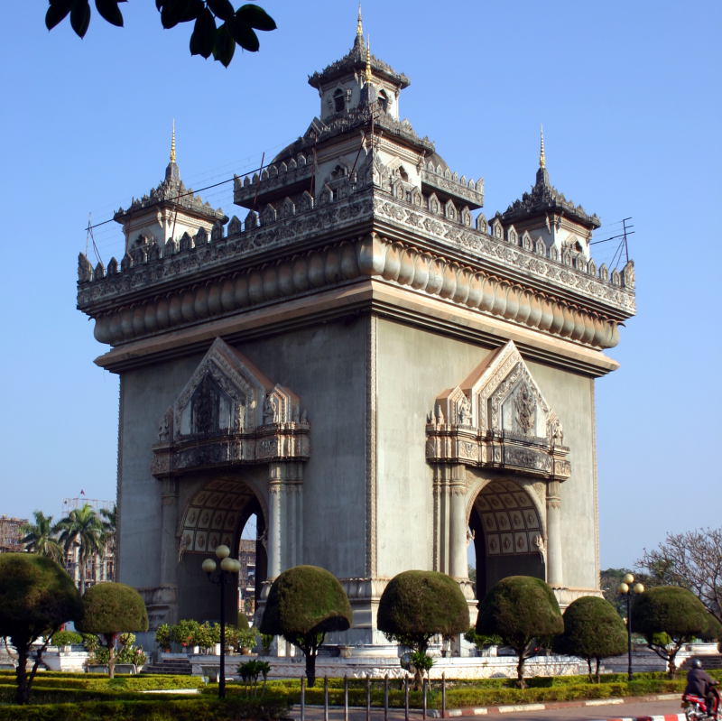 Vientiane's Triumpha Arch