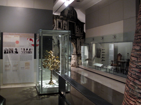 The colonial era gallery of the National Museum