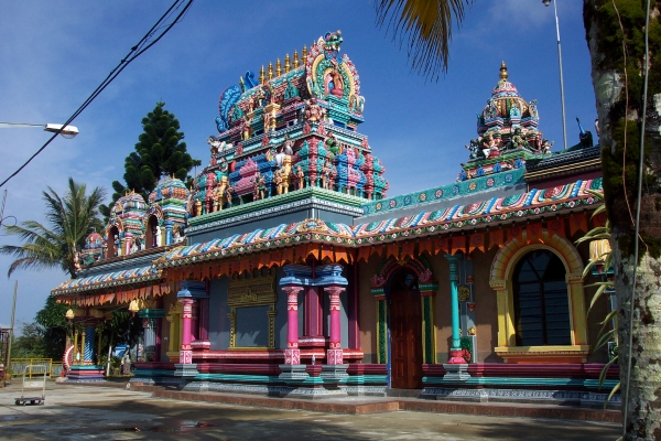 Hindu temple on top of Penang Hill