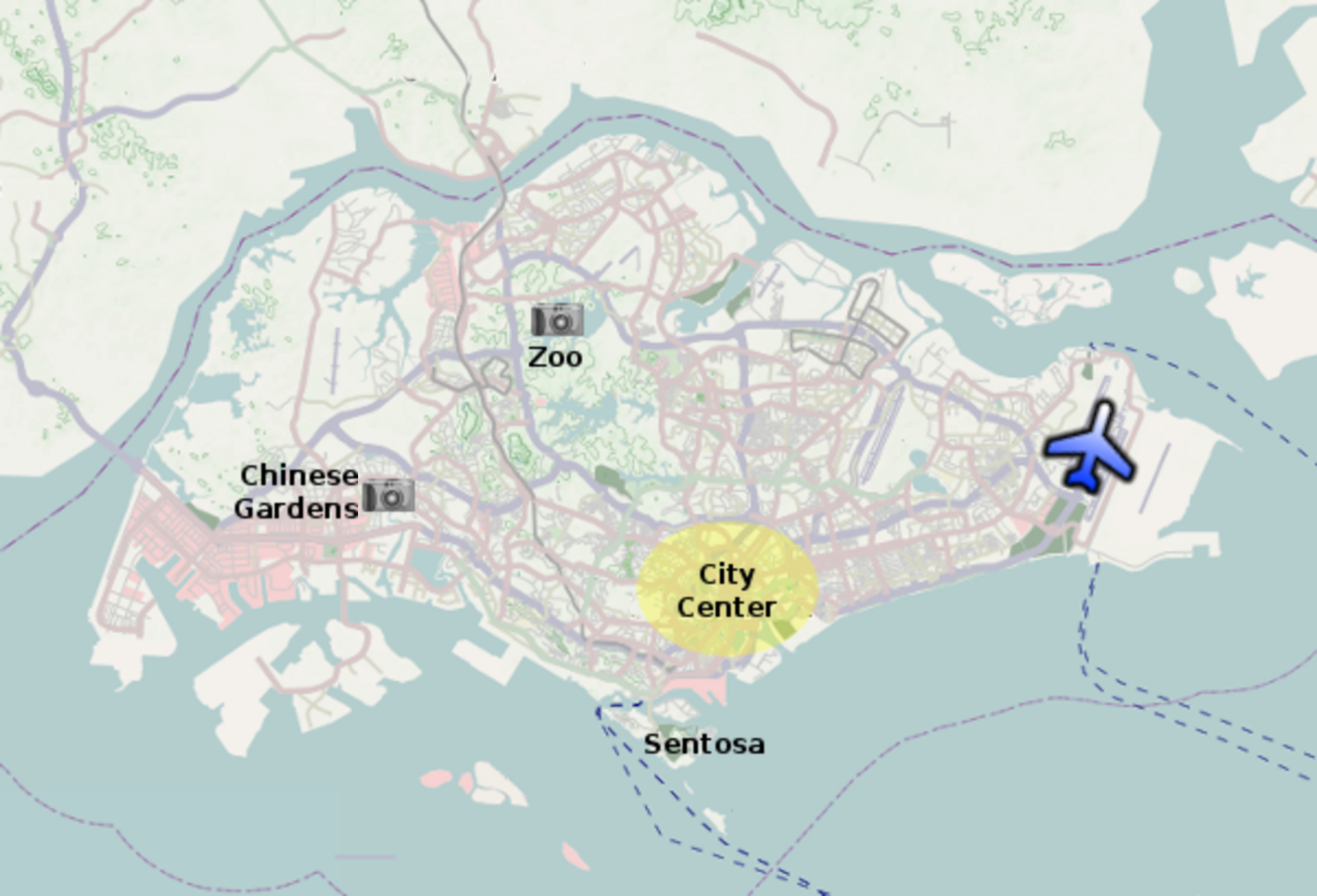 Singapore Map